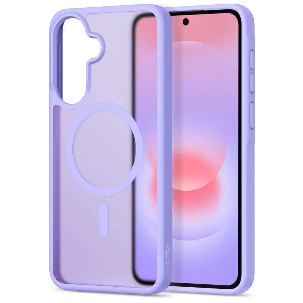 MagSafe-hoesje voor Samsung Galaxy A57 5G, Tech-Protect, Magmat, Mat Paars