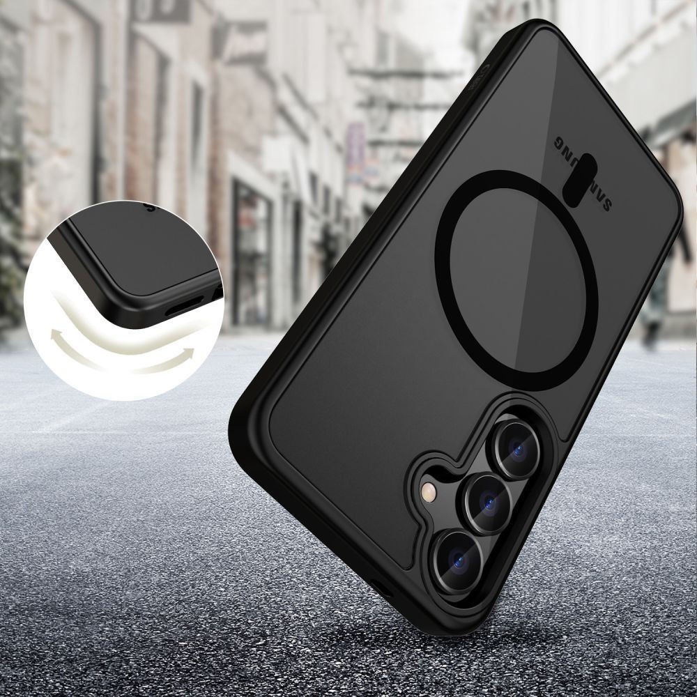 MagSafe Hülle für Samsung Galaxy A37 5G / A56 A566 / A36 A366, Tech-Protect, Magmat, Matt Schwarz