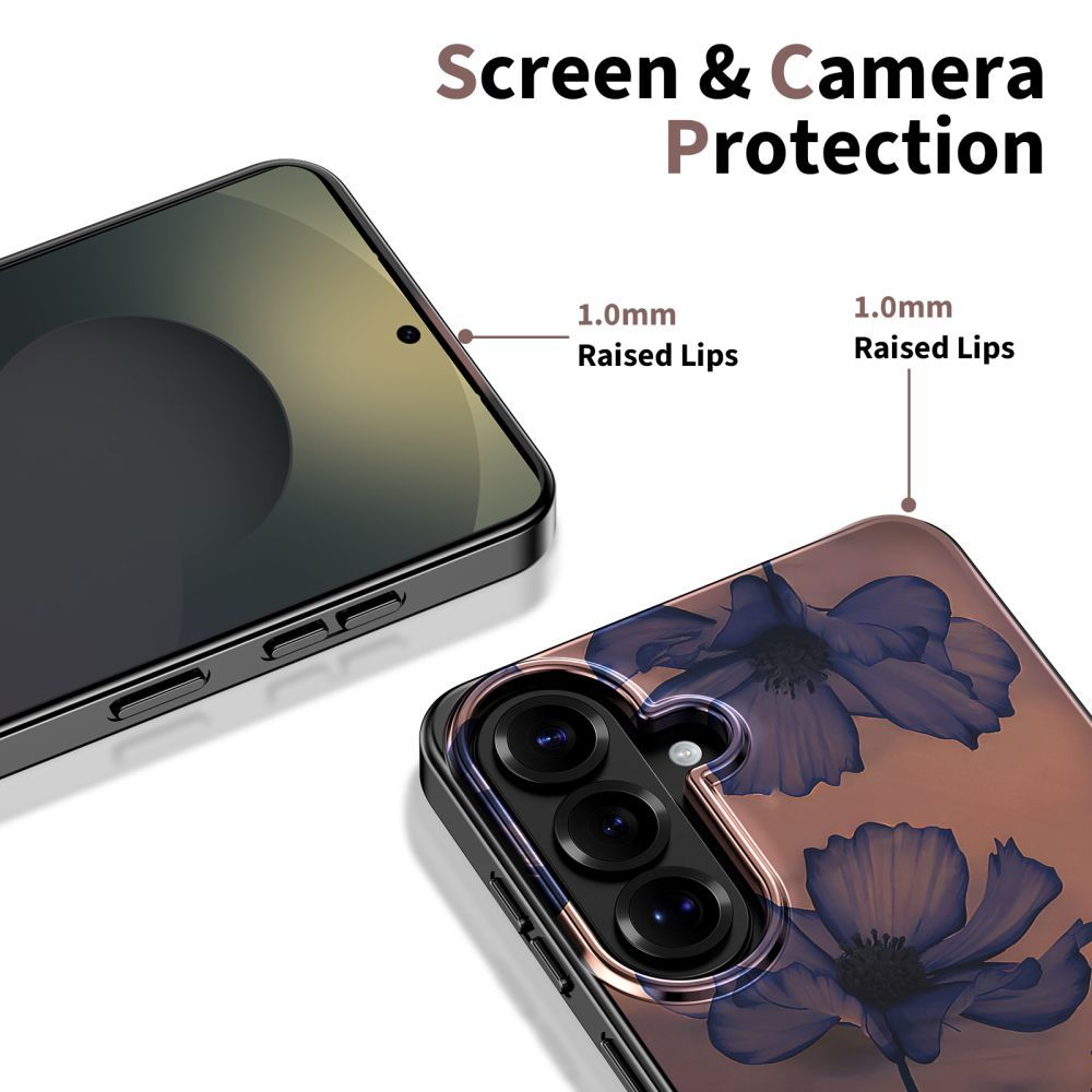 Étui MagSafe pour Samsung Galaxy S26 S942, Tech-Protect, Lamano Velvet Night, Noir