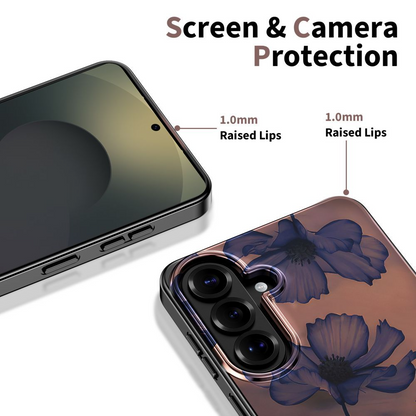 Étui MagSafe pour Samsung Galaxy S26 S942, Tech-Protect, Lamano Velvet Night, Noir