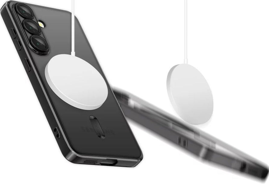 MagSafe hoesje voor Samsung Galaxy S25 Edge S937, Tech-Protect, Magflex, Zwart