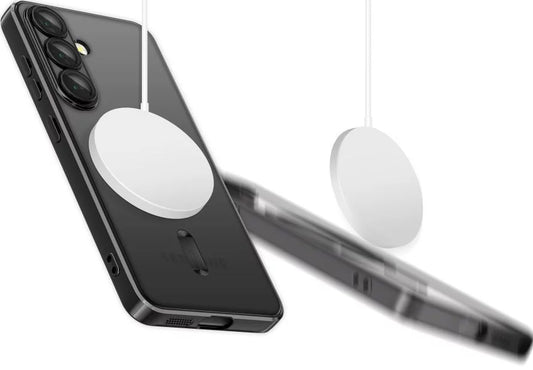 Étui MagSafe pour Samsung Galaxy S25 Edge S937, Tech-Protect, Magflex, Noir