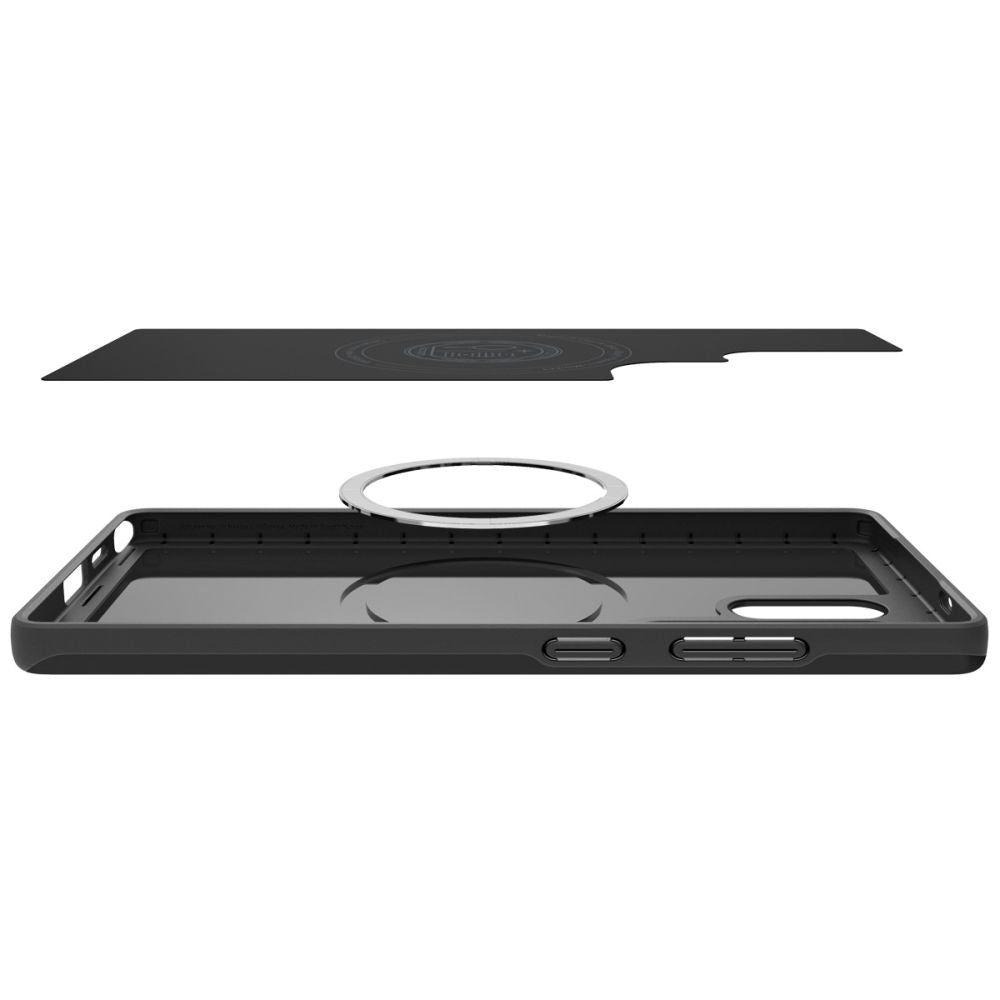 MagSafe-Hülle für Samsung Galaxy S25 Ultra S938, Spigen, Thin Fit, Schwarz ACS08946