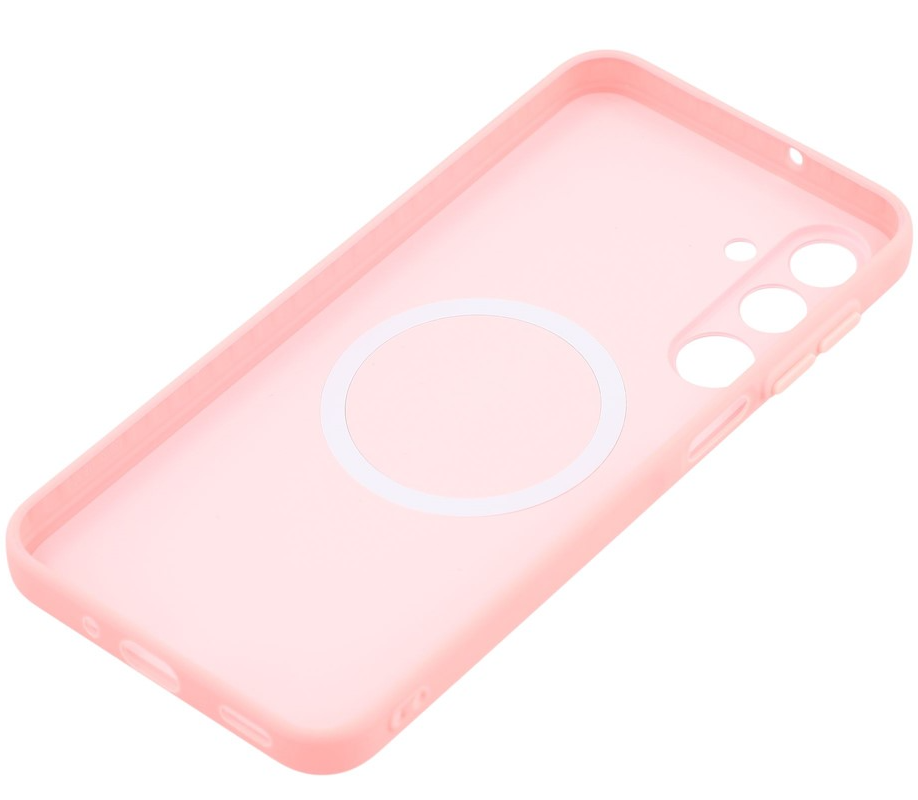 MagSafe-hoesje voor Samsung Galaxy A16 5G A166 / A16 4G A165, OEM, Cartoon Astronaut, Roze