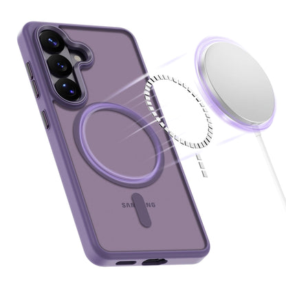 Coque MagSafe pour Samsung Galaxy S26 S942, Tech-Protect, Magmat, Violet Mat