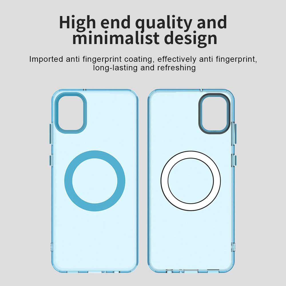 MagSafe-hoesje voor Samsung Galaxy A05 A055, Techsuit, CandyCase, Blauw