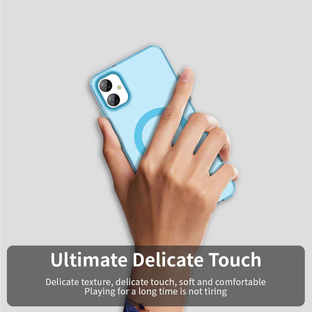 MagSafe-hoesje voor Samsung Galaxy A05 A055, Techsuit, CandyCase, Blauw