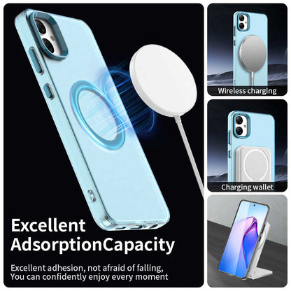 MagSafe-hoesje voor Samsung Galaxy A05 A055, Techsuit, CandyCase, Blauw