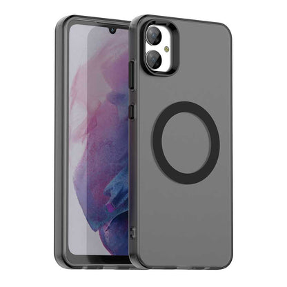 Coque MagSafe pour Samsung Galaxy A05 A055, Techsuit, CandyCase, Noire