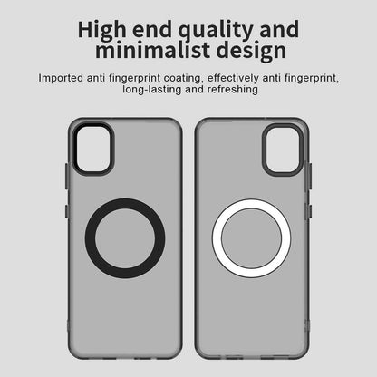 Coque MagSafe pour Samsung Galaxy A05 A055, Techsuit, CandyCase, Noire