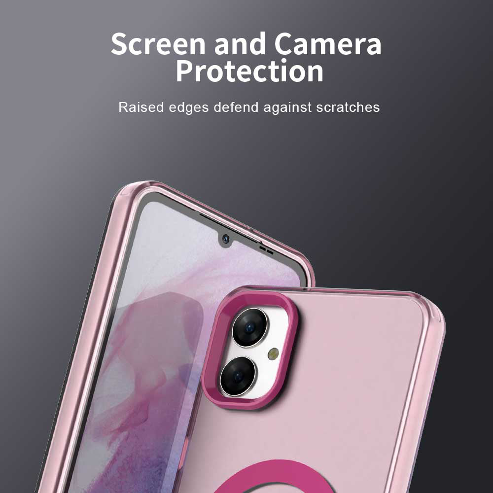 MagSafe-Hülle für Samsung Galaxy A05 A055, Techsuit, CandyCase, Rosa