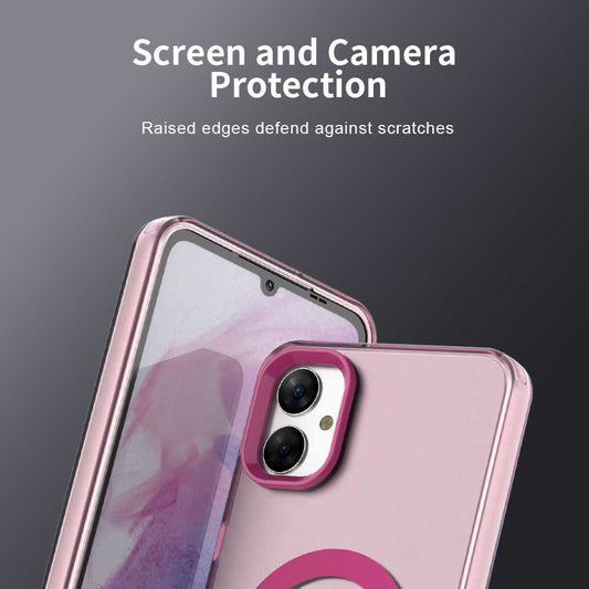 MagSafe-Hülle für Samsung Galaxy A05 A055, Techsuit, CandyCase, Rosa