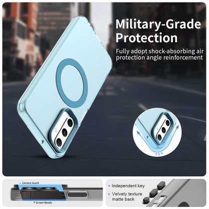 MagSafe-hoesje voor Samsung Galaxy A05s A057, Techsuit, CandyCase, Blauw