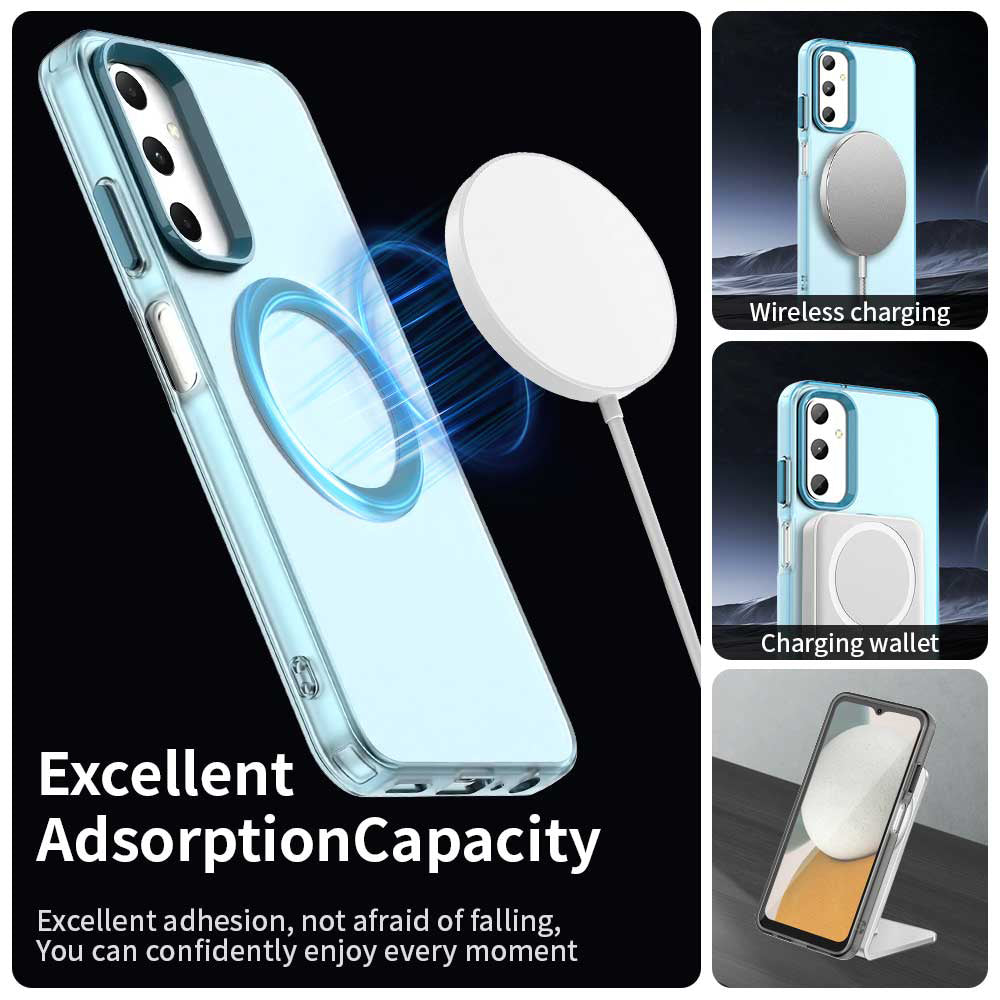 MagSafe-hoesje voor Samsung Galaxy A05s A057, Techsuit, CandyCase, Blauw