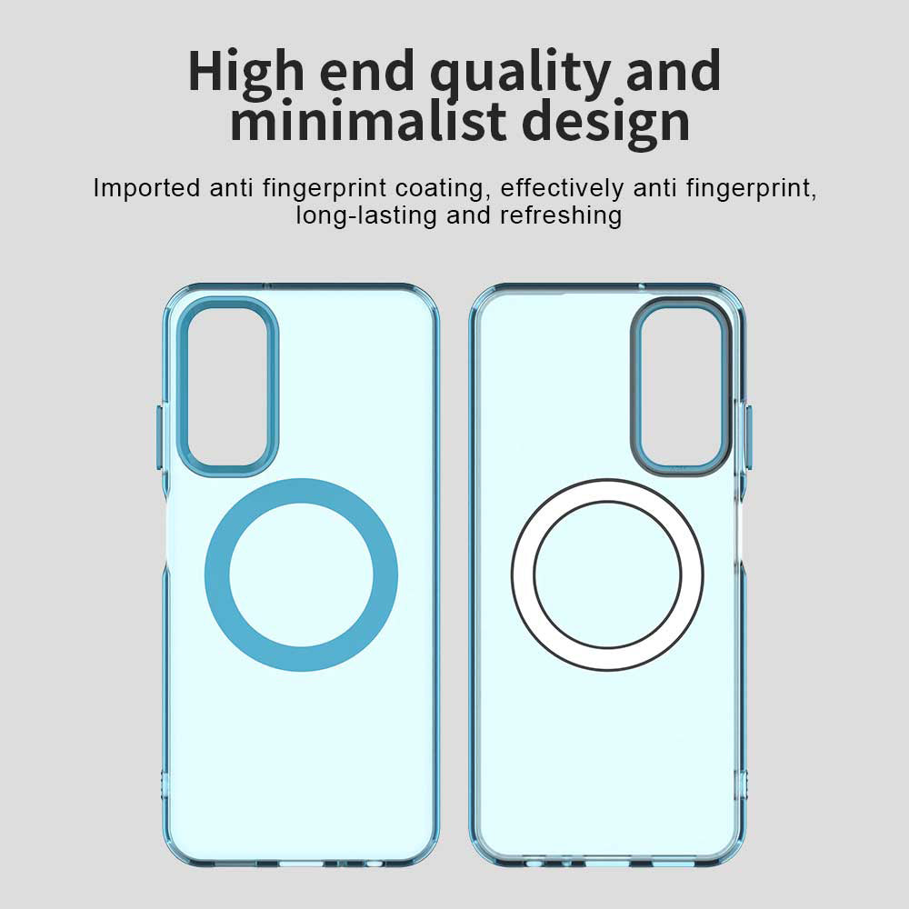 MagSafe-hoesje voor Samsung Galaxy A05s A057, Techsuit, CandyCase, Blauw