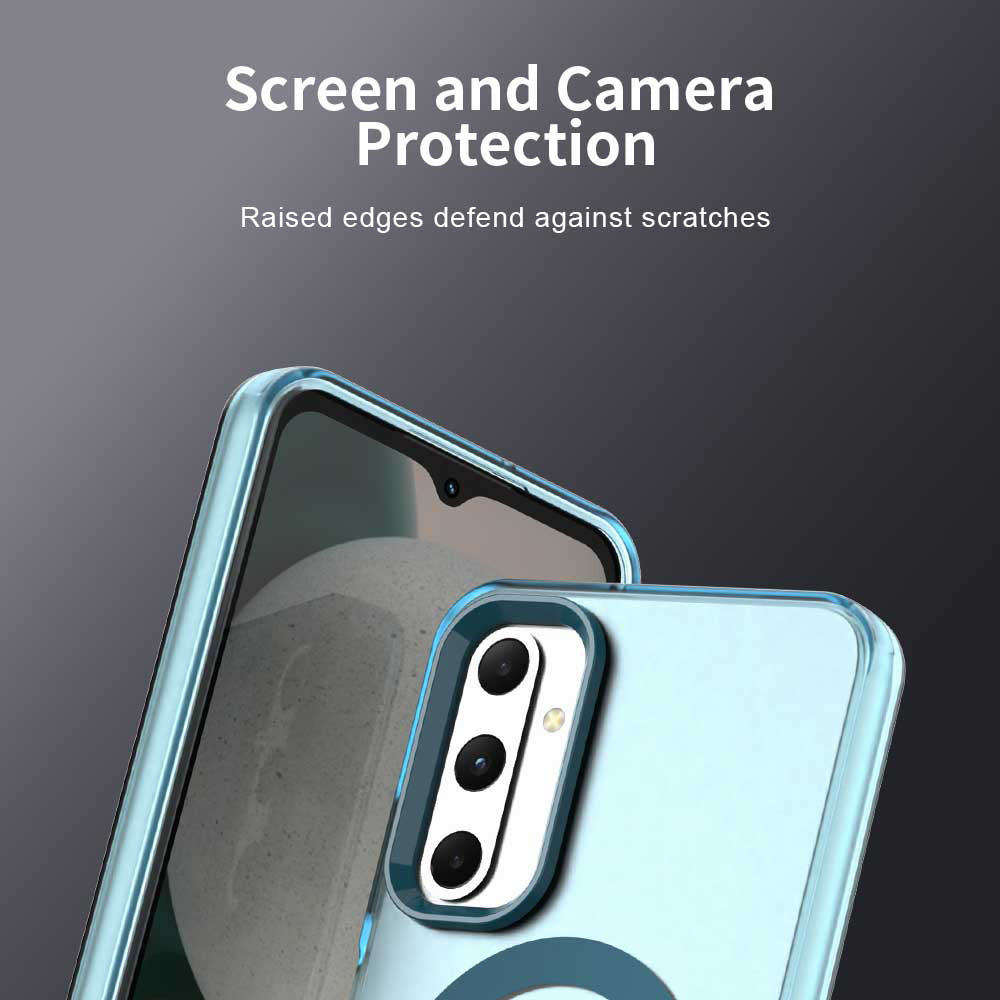 MagSafe-hoesje voor Samsung Galaxy A05s A057, Techsuit, CandyCase, Blauw