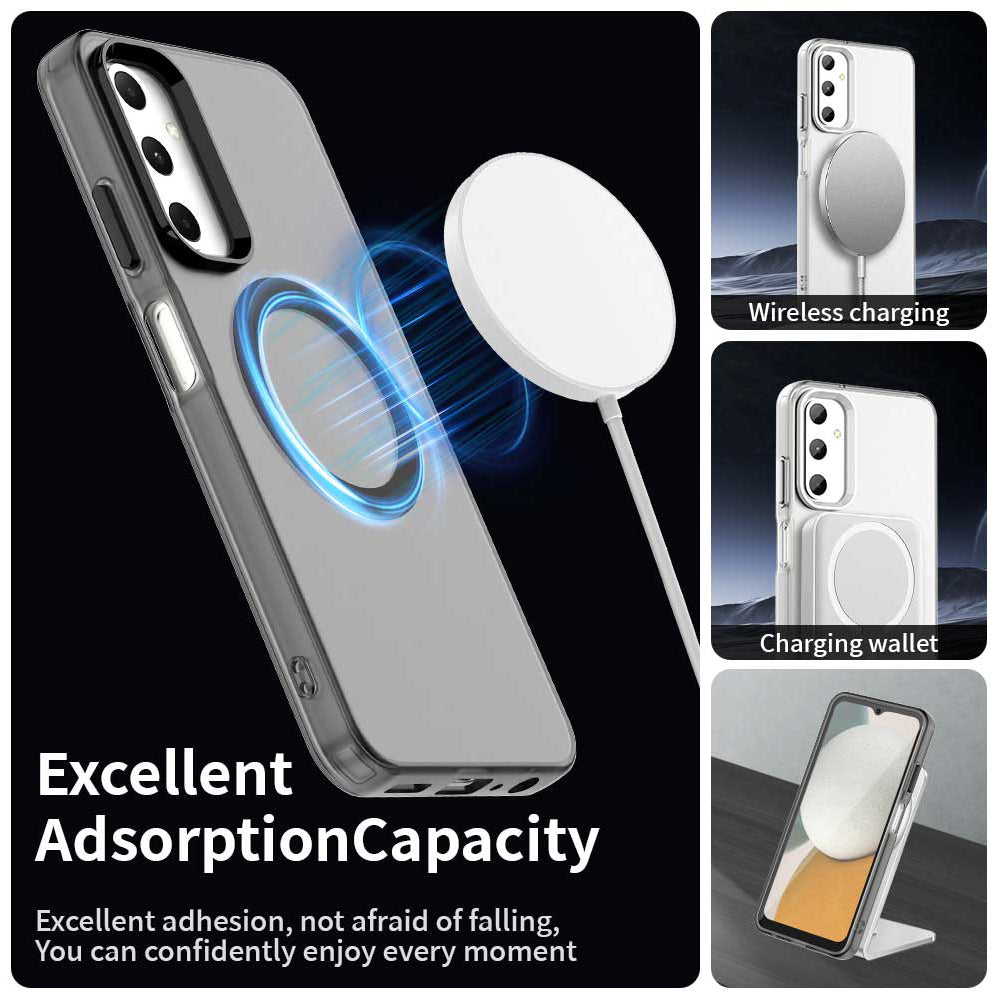 Coque MagSafe pour Samsung Galaxy A05s A057, Techsuit, CandyCase, Noire
