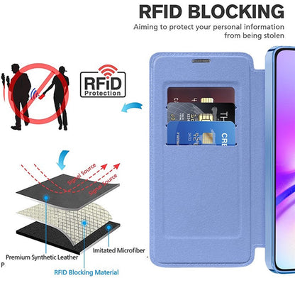 MagSafe Case for Samsung Galaxy A05s A057, Techsuit, SmartMag Book, Blue