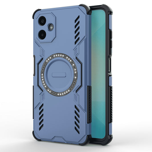 MagSafe-Hülle für Samsung Galaxy A06 A065, Techsuit, ArmorMag, Blau