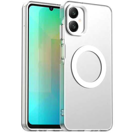 MagSafe-hoesje voor Samsung Galaxy A06 A065, Techsuit, CandyCase, Wit