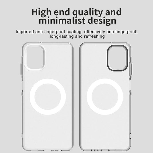 MagSafe-hoesje voor Samsung Galaxy A06 A065, Techsuit, CandyCase, Wit