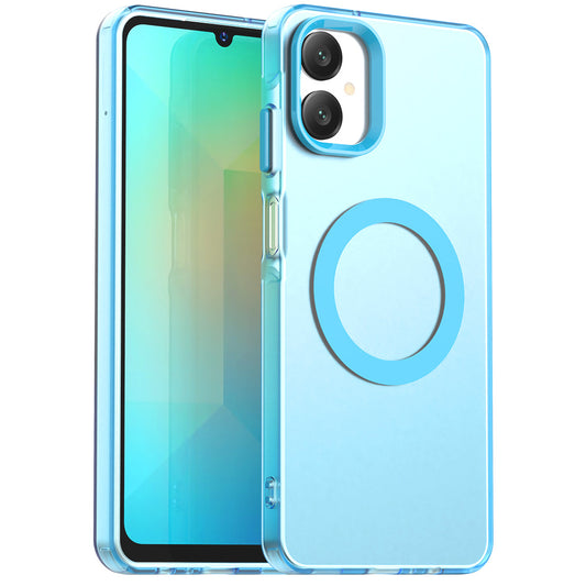 MagSafe-hoesje voor Samsung Galaxy A06 A065, Techsuit, CandyCase, Blauw