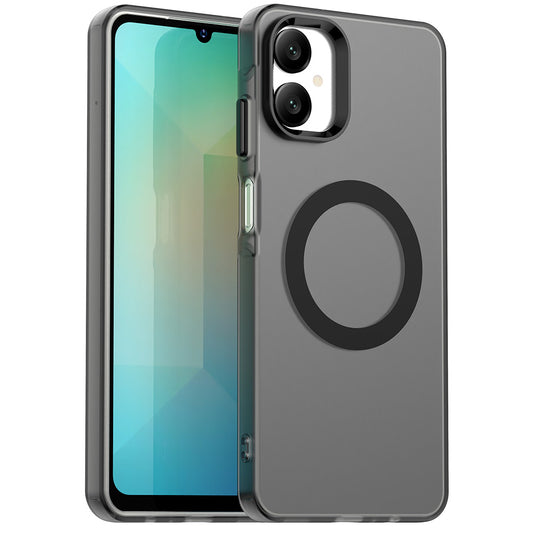MagSafe-hoesje voor Samsung Galaxy A06 A065, Techsuit, CandyCase, Zwart