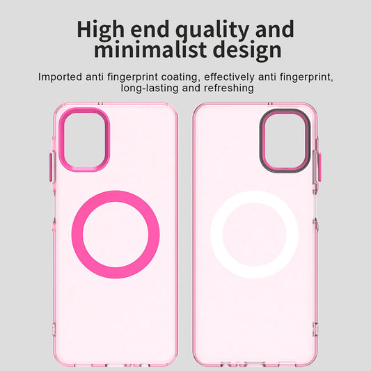 MagSafe-hoes voor Samsung Galaxy A06 A065, Techsuit, CandyCase, Roze
