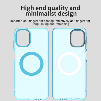 MagSafe Case for Samsung Galaxy A07 4G A075, Techsuit, CandyCase, Blue