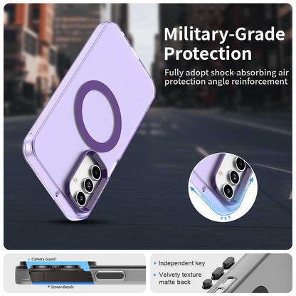 MagSafe-Hülle für Samsung Galaxy A15 5G A156 / A15 A155, Techsuit, CandyCase, Lila