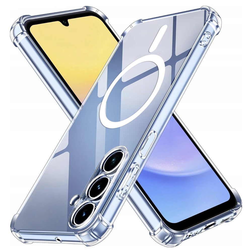 Coque MagSafe pour Samsung Galaxy A15 5G A156 / A15 A155, Techsuit, Antichoc, Transparente