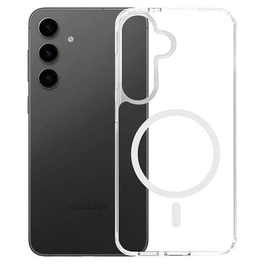 Coque MagSafe pour Samsung Galaxy A16 5G A166 / A16 4G A165, 3MK, Armor MagCase, Transparente