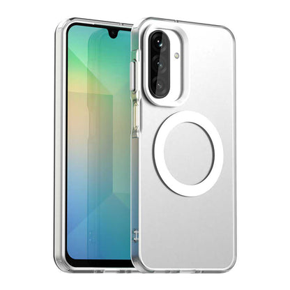 Coque MagSafe pour Samsung Galaxy A17 5G, Techsuit, CandyCase, Blanche