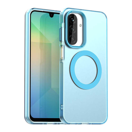 MagSafe-Hülle für Samsung Galaxy A17 5G, Techsuit, CandyCase, Blau