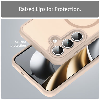 Coque MagSafe pour Samsung Galaxy A17 5G, Techsuit, HaloFrost II, Dorée