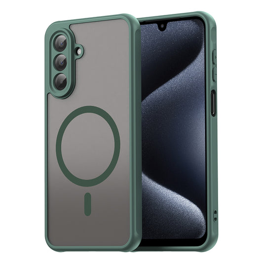 MagSafe-hoesje voor Samsung Galaxy A17 5G, Techsuit, HaloFrost II, Groen