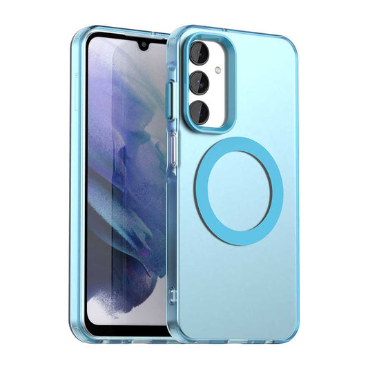 MagSafe-Hülle für Samsung Galaxy A25 A256, Techsuit, CandyCase, Blau
