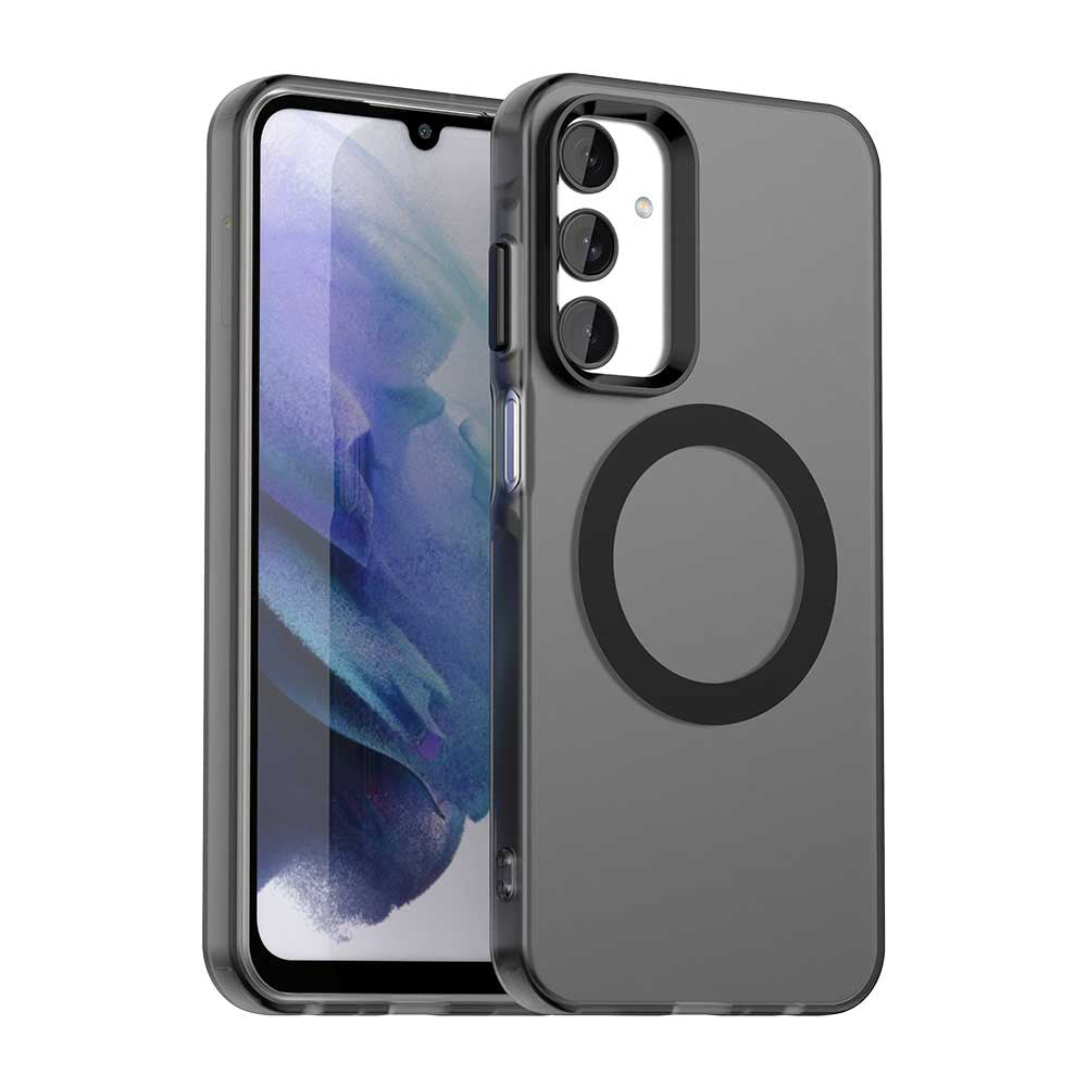 Coque MagSafe pour Samsung Galaxy A25 A256, Techsuit, CandyCase, Noire