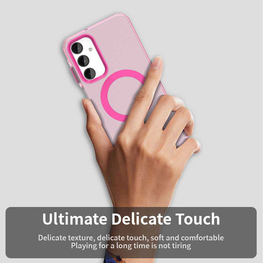 MagSafe-hoes voor Samsung Galaxy A25 A256, Techsuit, CandyCase, Roze