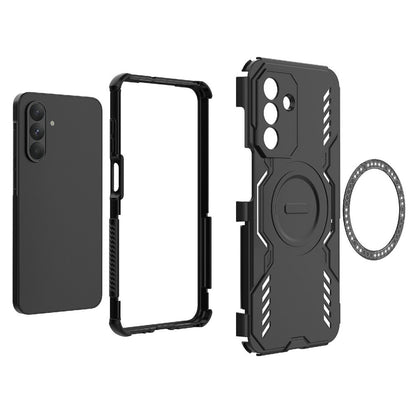 MagSafe Case for Samsung Galaxy A26 A266, Techsuit, ArmorMag, Blue