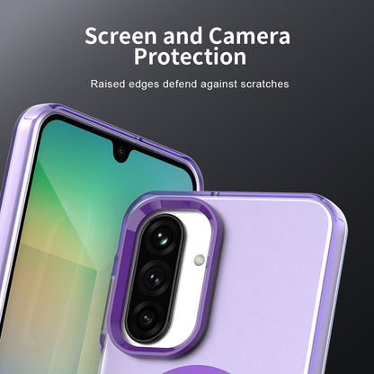Coque MagSafe pour Samsung Galaxy A26 A266, Techsuit, CandyCase, Violet