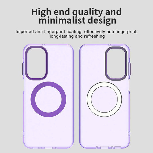 MagSafe-hoesje voor Samsung Galaxy A27 5G, Techsuit, CandyCase, Paars
