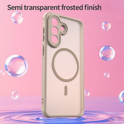 MagSafe-hoesje voor Samsung Galaxy A27 5G, Techsuit, HaloFrost II, Goud