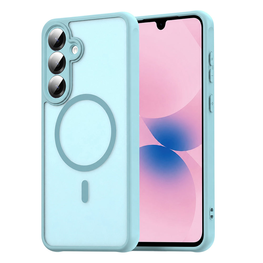 MagSafe-hoes voor Samsung Galaxy A27 5G, Techsuit, HaloFrost II, Lichtgroen