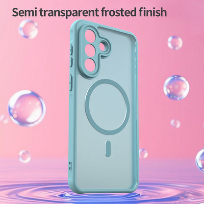 MagSafe-hoes voor Samsung Galaxy A27 5G, Techsuit, HaloFrost II, Lichtgroen