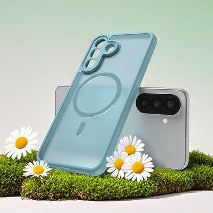 MagSafe-hoes voor Samsung Galaxy A27 5G, Techsuit, HaloFrost II, Lichtgroen