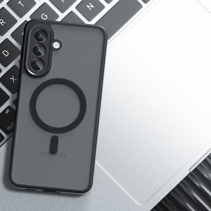 MagSafe-Hülle für Samsung Galaxy A27 5G, Techsuit, PureFrost, Satin Schwarz