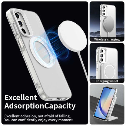 MagSafe Case for Samsung Galaxy A35 5G A356, Techsuit, CandyCase, White