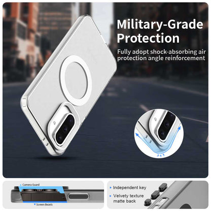 MagSafe-hoes voor Samsung Galaxy A36 A366, Techsuit, CandyCase, Wit