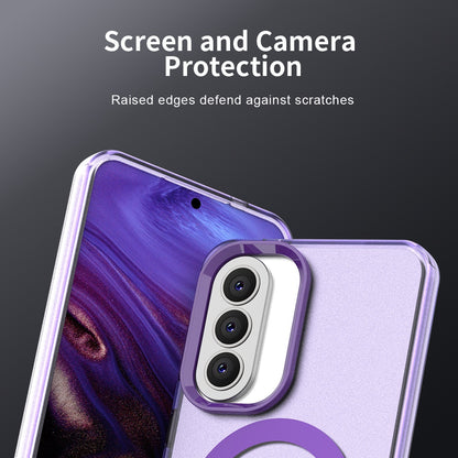 Étui MagSafe pour Samsung Galaxy A37 5G, Techsuit, CandyCase, Mauve